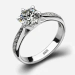 Luxury 925 Sterling Silver Classic Ring 1